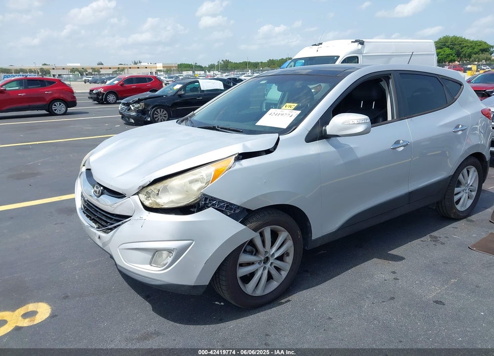 2013 HYUNDAI TUCSON LIMITED VIN: KM8JU3AC6DU598186