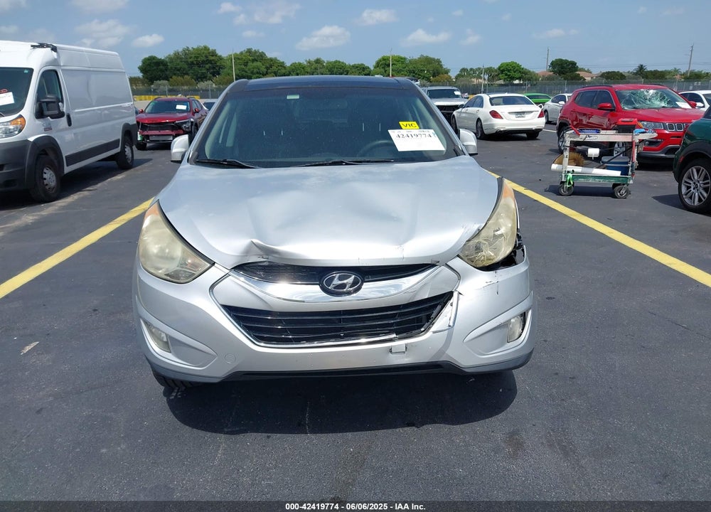 2013 HYUNDAI TUCSON LIMITED VIN: KM8JU3AC6DU598186