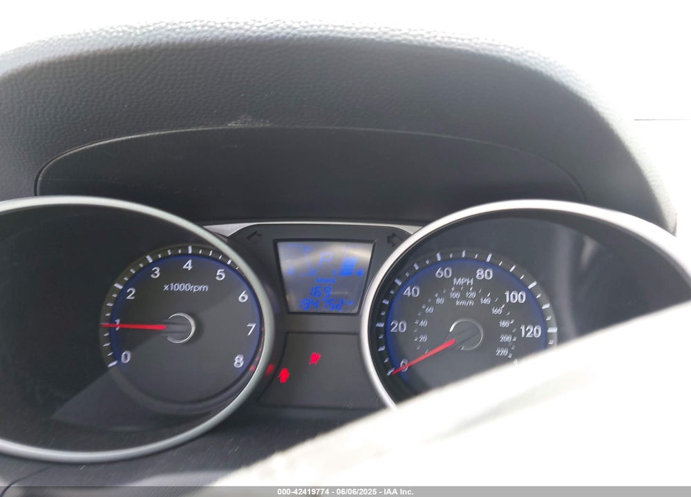 2013 HYUNDAI TUCSON LIMITED VIN: KM8JU3AC6DU598186