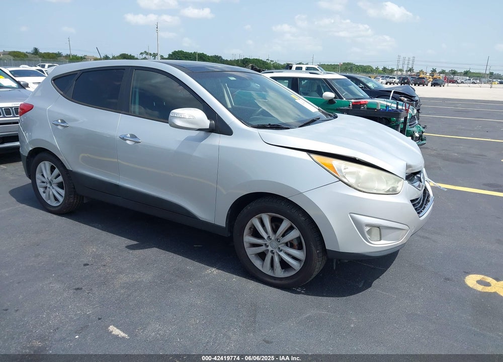 2013 HYUNDAI TUCSON LIMITED VIN: KM8JU3AC6DU598186