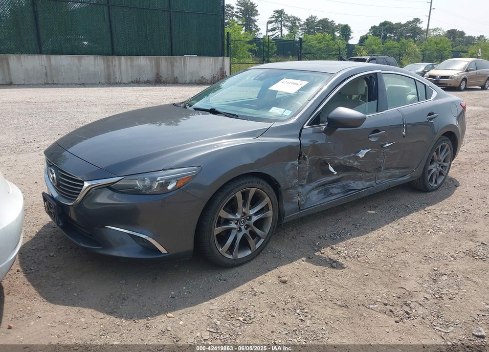 2016 MAZDA 6 I GRAND TOURING VIN: JM1GJ1W54G1466412