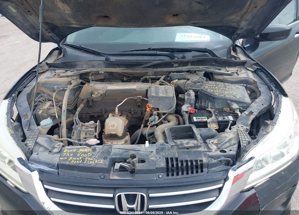 2014 HONDA ACCORD VIN: 1HGCR2F57EA046557