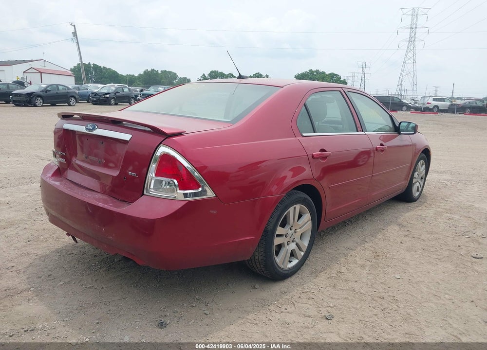 2007 FORD FUSION SEL VIN: 3FAHP08Z77R245685
