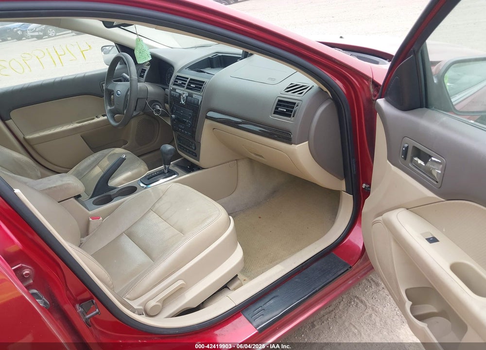 2007 FORD FUSION SEL VIN: 3FAHP08Z77R245685