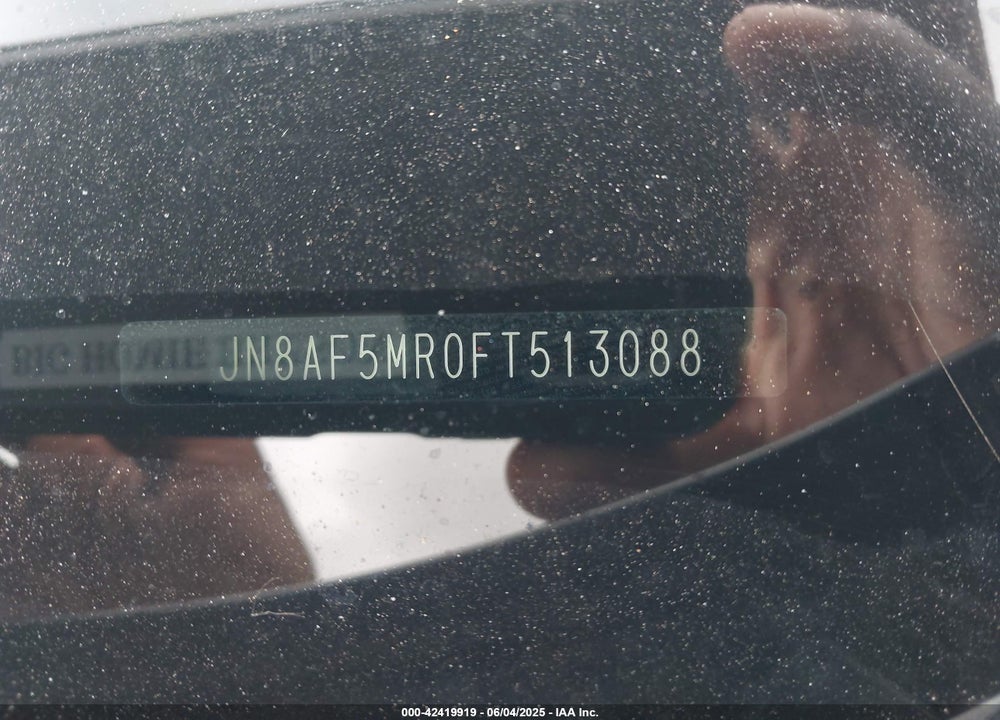 2015 NISSAN JUKE VIN: JN8AF5MR0FT513088