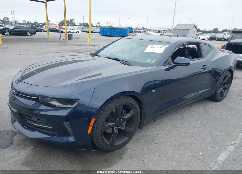 2016 CHEVROLET CAMARO 2LT VIN: 1G1FD1RXXG0162676