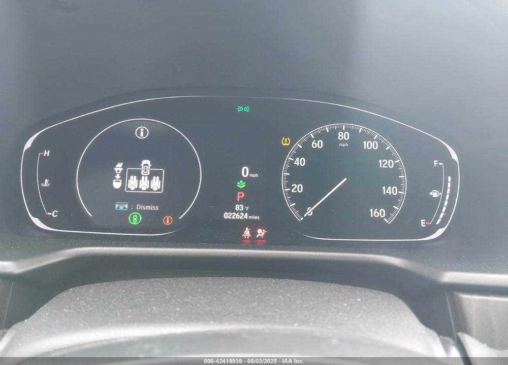2022 HONDA ACCORD VIN: 1HGCV1F54NA042679