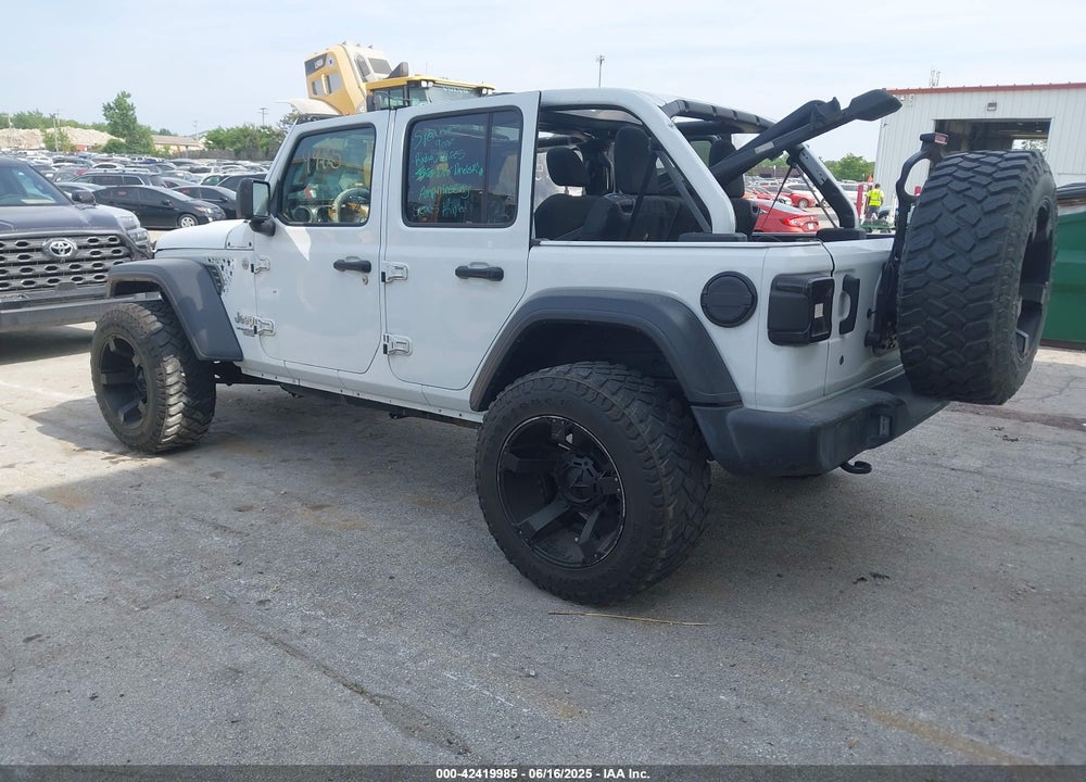 2018 JEEP WRANGLER UNLIMITED VIN: 1C4HJXDG9JW221353