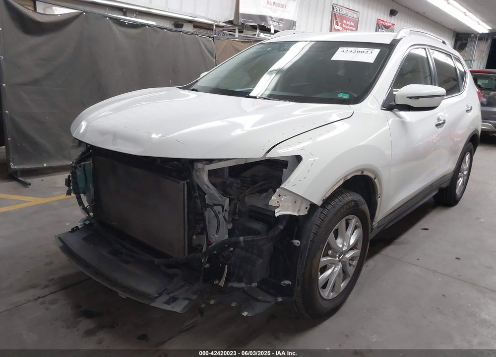 2017 NISSAN ROGUE SV VIN: JN8AT2MT6HW153216