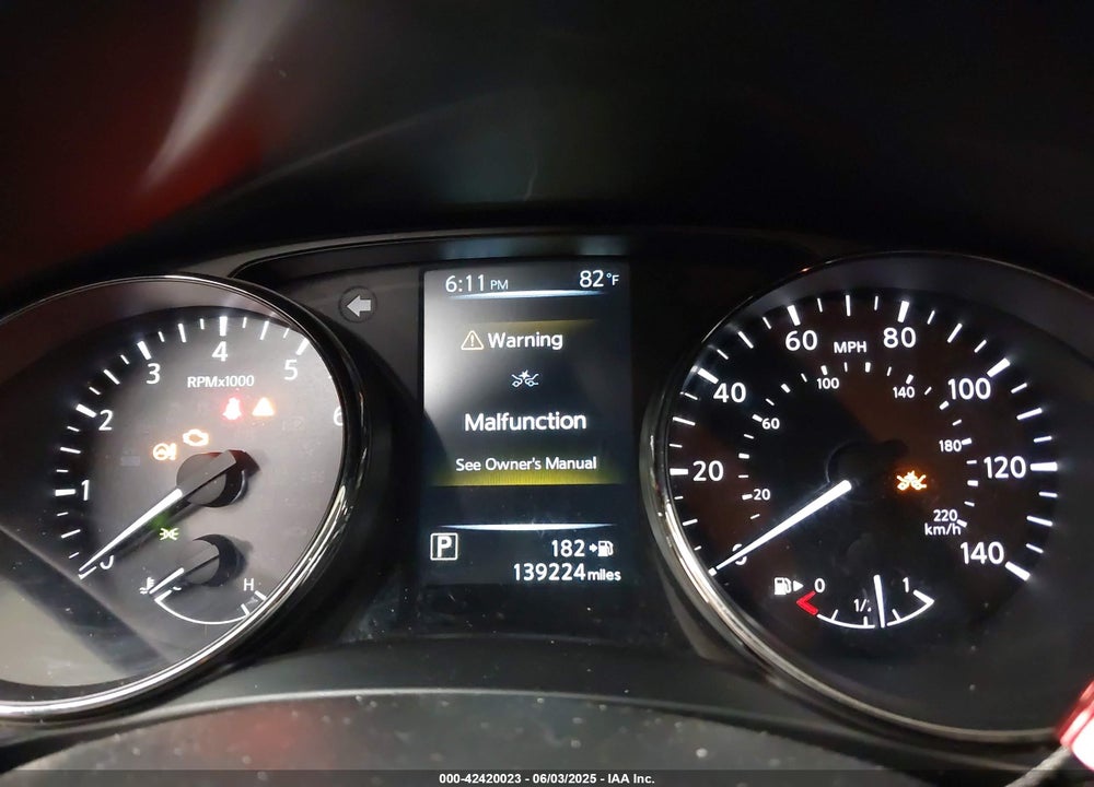 2017 NISSAN ROGUE SV VIN: JN8AT2MT6HW153216