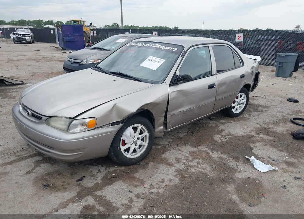 2000 TOYOTA COROLLA VIN: 2T1BR12E6YC356371