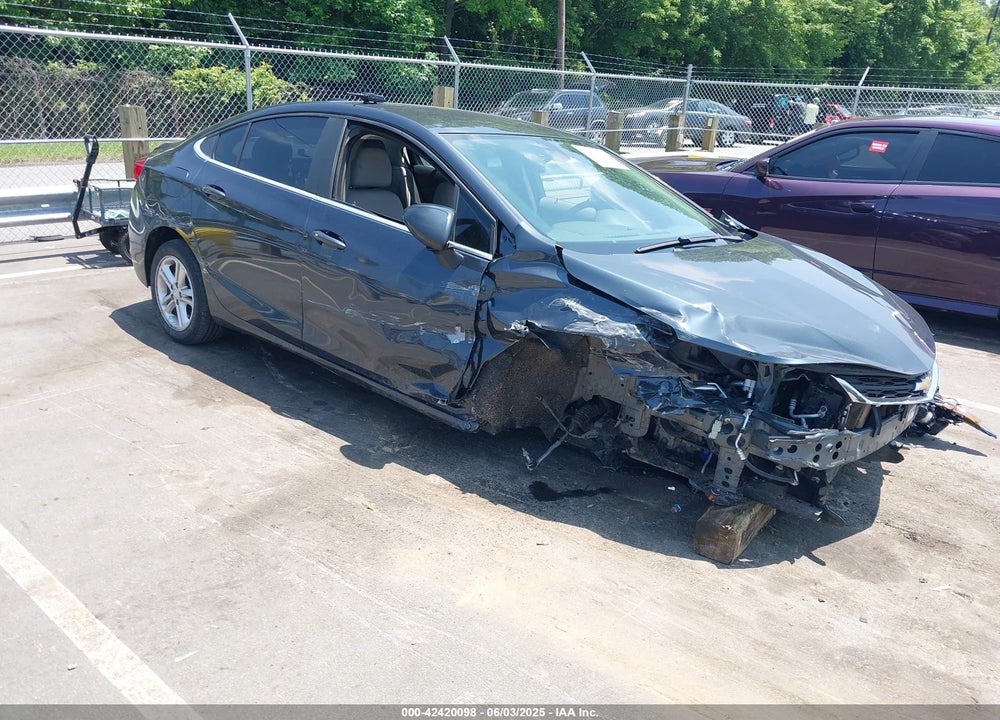 2017 CHEVROLET CRUZE LT AUTO VIN: 1G1BE5SMXH7166111