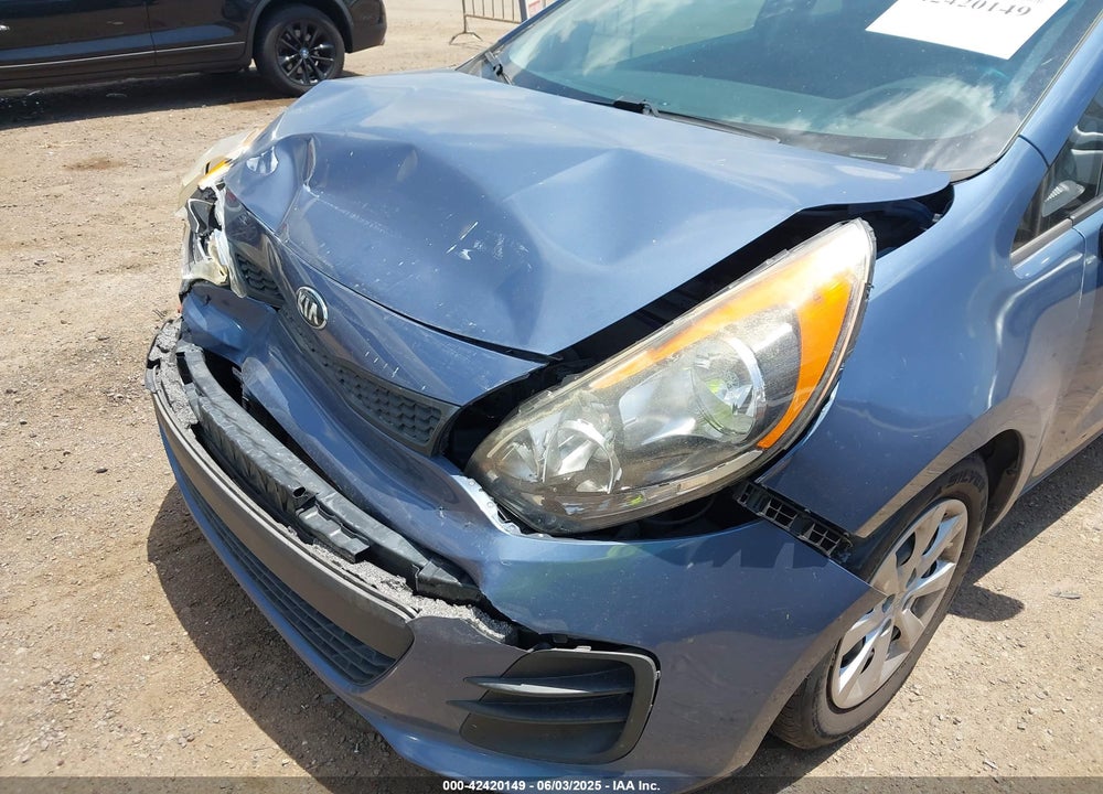 2016 KIA RIO VIN: KNADM5A39G6676284