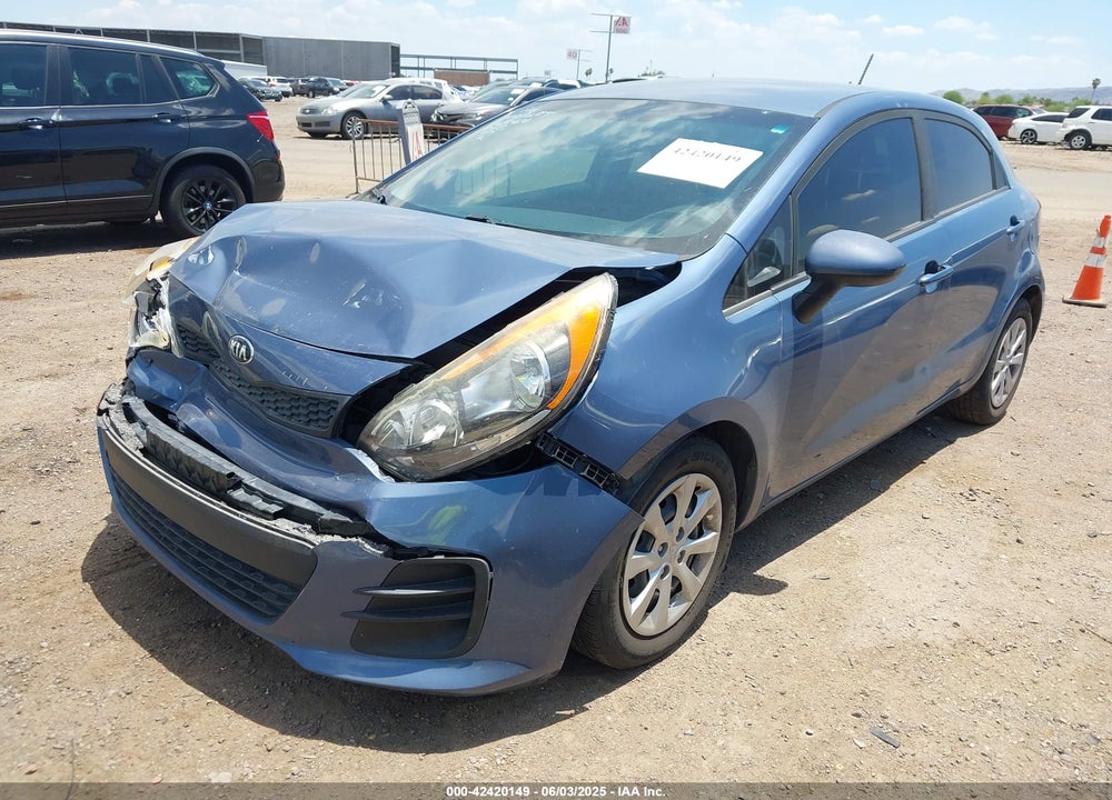 2016 KIA RIO VIN: KNADM5A39G6676284