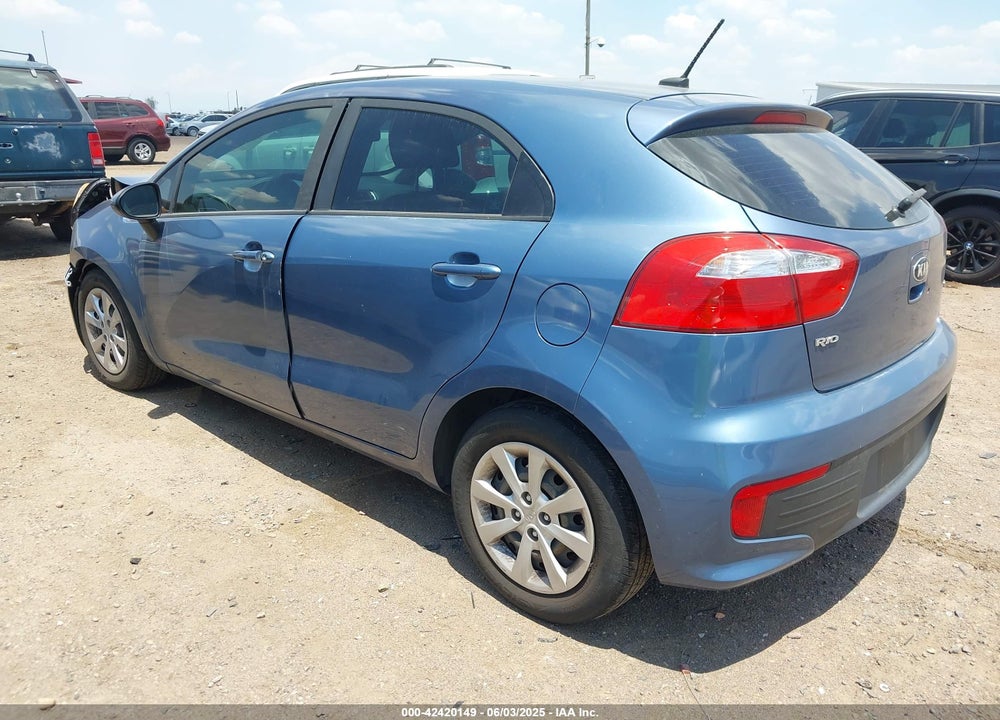 2016 KIA RIO VIN: KNADM5A39G6676284