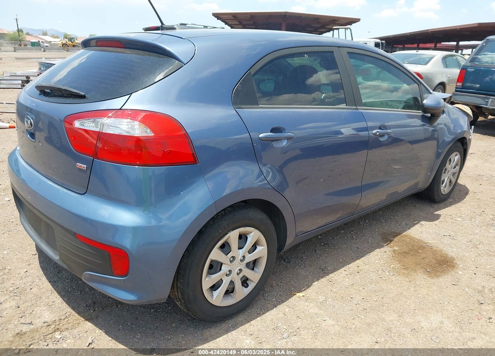 2016 KIA RIO VIN: KNADM5A39G6676284