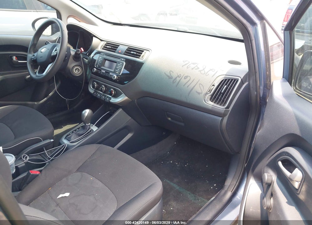 2016 KIA RIO VIN: KNADM5A39G6676284