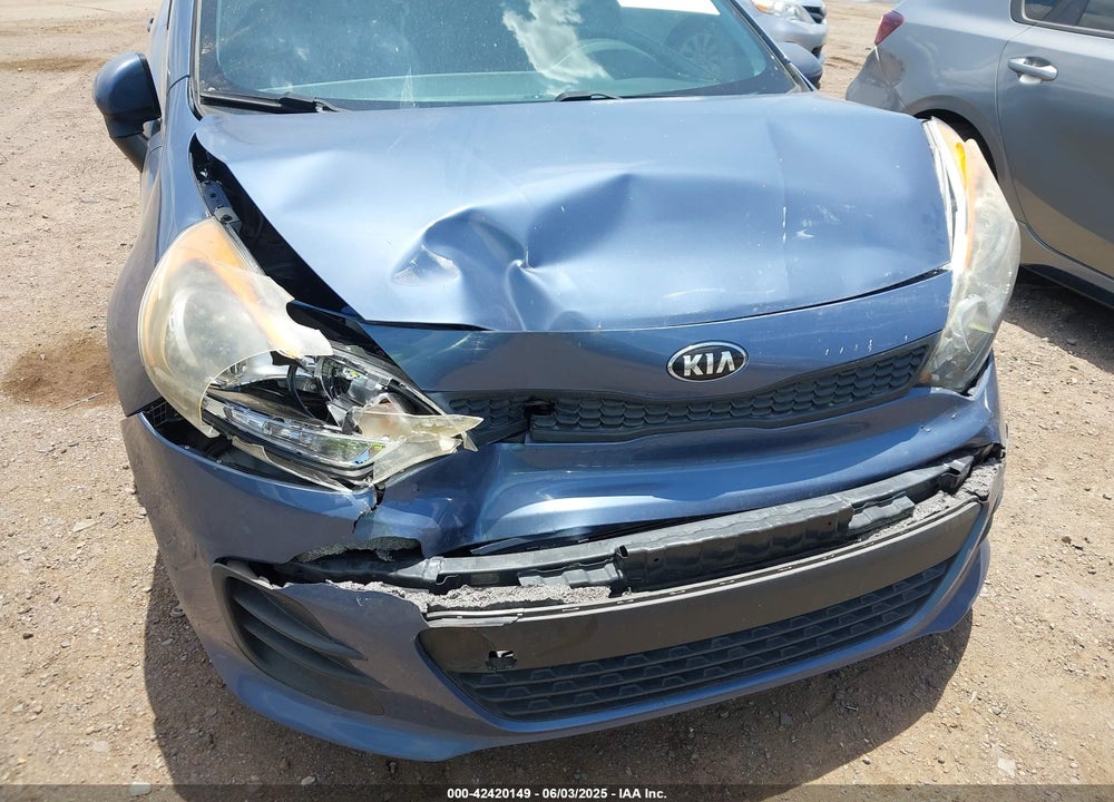 2016 KIA RIO VIN: KNADM5A39G6676284