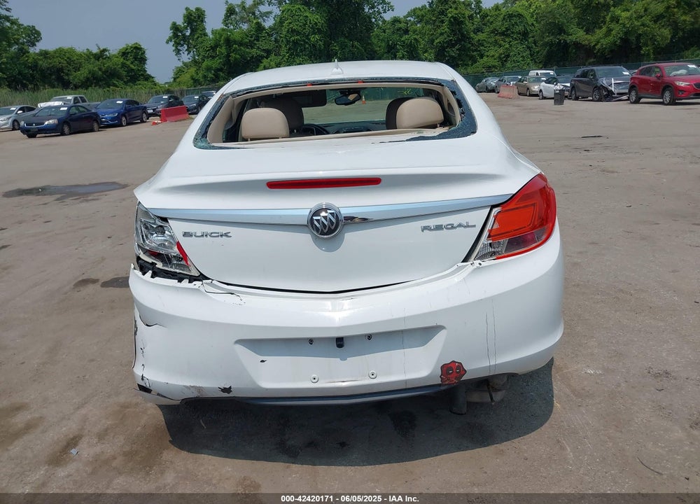 2012 BUICK REGAL VIN: 2G4GR5EK7C9108777