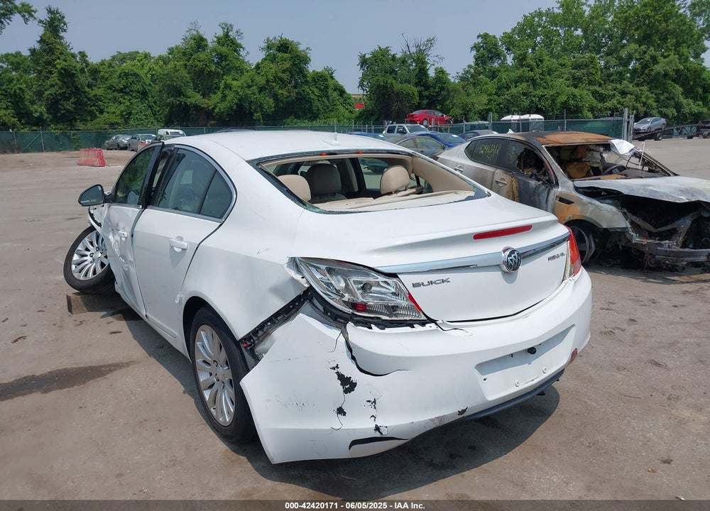 2012 BUICK REGAL VIN: 2G4GR5EK7C9108777