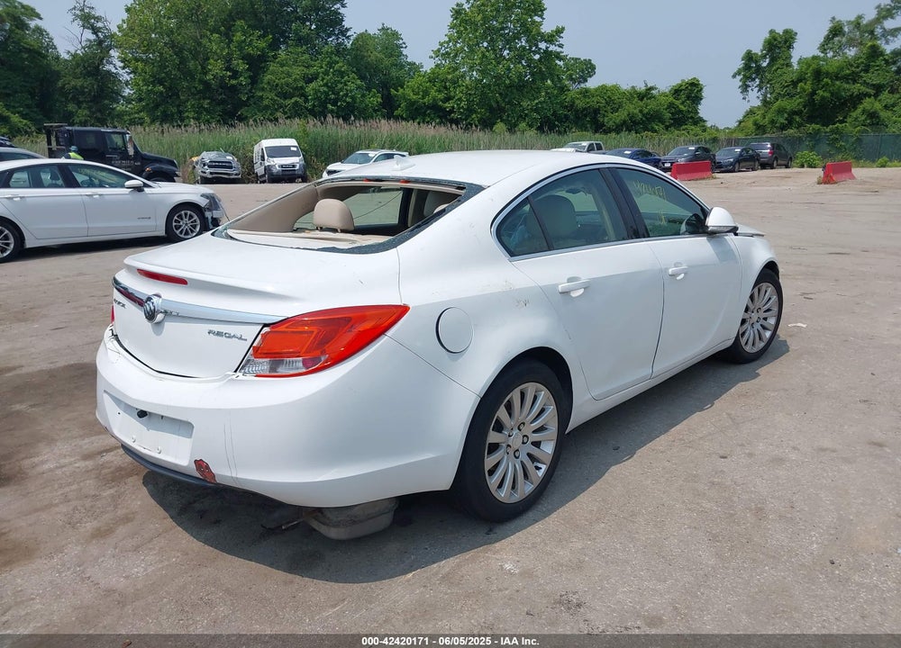 2012 BUICK REGAL VIN: 2G4GR5EK7C9108777