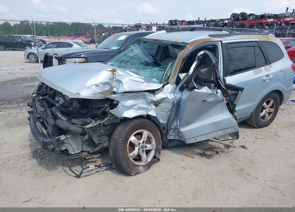 2007 HYUNDAI SANTA FE GLS VIN: 5NMSG13D77H003786