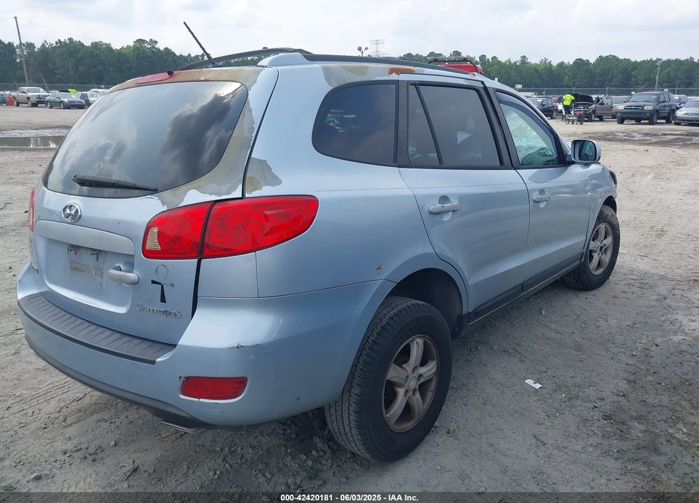 2007 HYUNDAI SANTA FE GLS VIN: 5NMSG13D77H003786