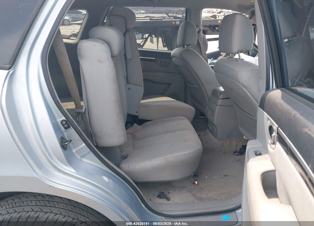 2007 HYUNDAI SANTA FE GLS VIN: 5NMSG13D77H003786