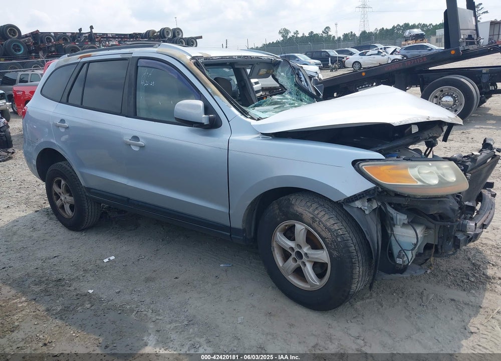 2007 HYUNDAI SANTA FE GLS VIN: 5NMSG13D77H003786