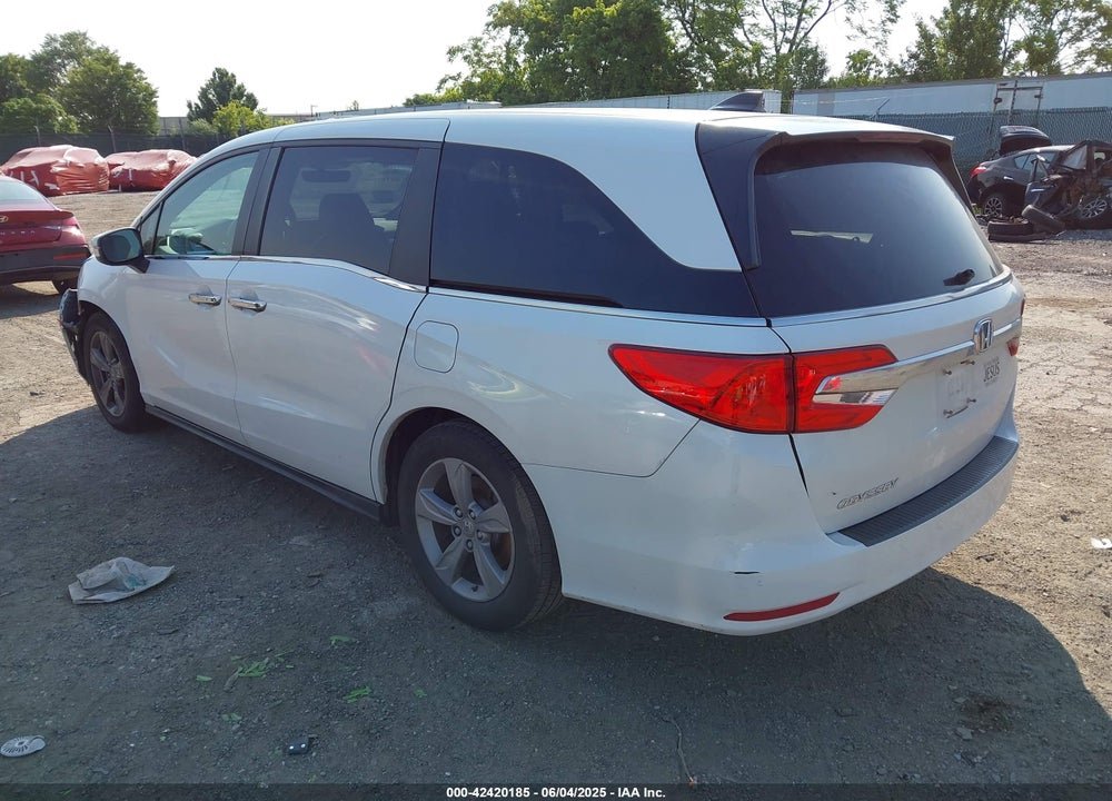 2020 HONDA ODYSSEY EX-L/EX-L W/NAVI RES VIN: 5FNRL6H77LB022358