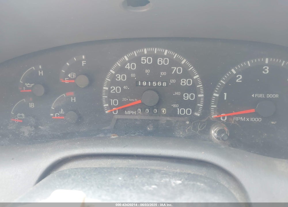 1998 FORD F-150 STANDARD/XL/XLT VIN: 2FTZF182XWCA20372