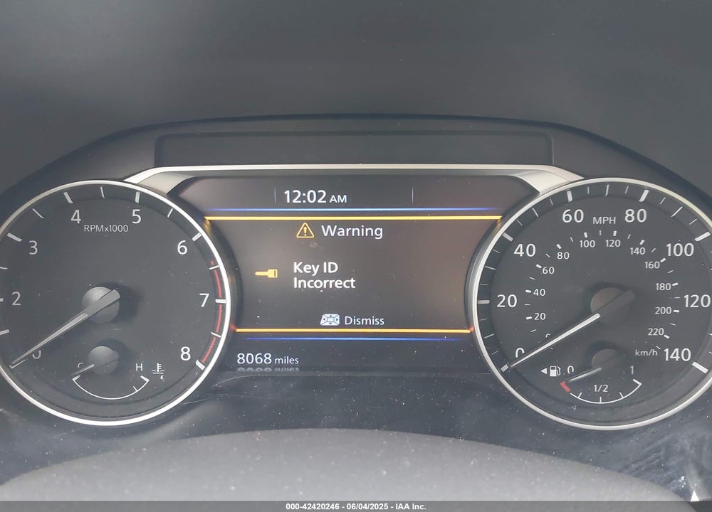 2025 NISSAN ALTIMA VIN: 1N4BL4DV8SN378768
