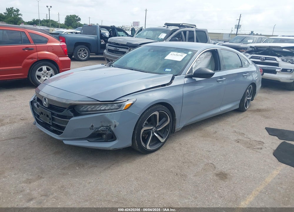 2021 HONDA ACCORD VIN: 1HGCV1F39MA111038