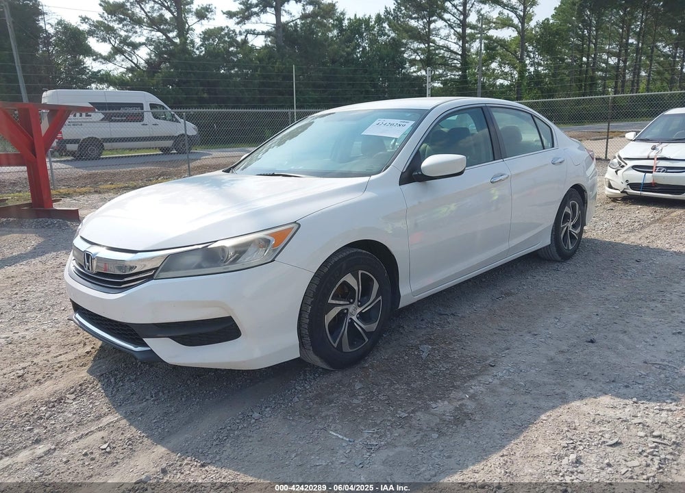 2016 HONDA ACCORD LX VIN: 1HGCR2F33GA069951