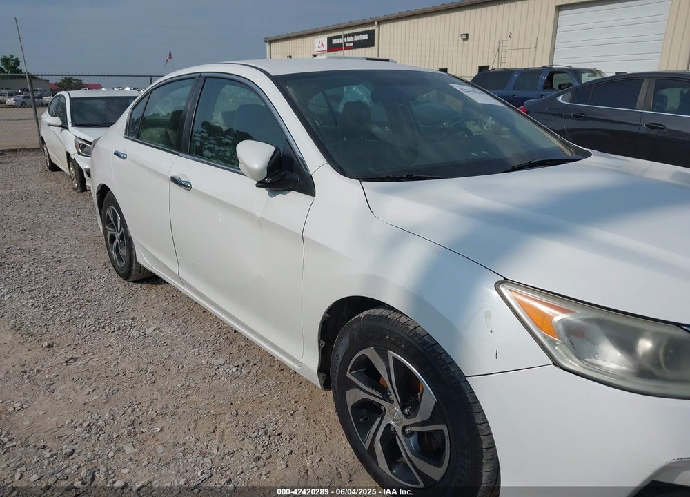 2016 HONDA ACCORD LX VIN: 1HGCR2F33GA069951