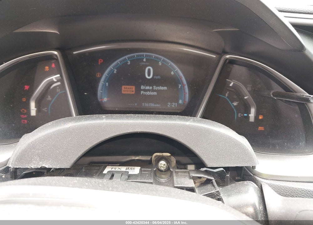 2016 HONDA CIVIC EX-T VIN: 19XFC1F37GE204644