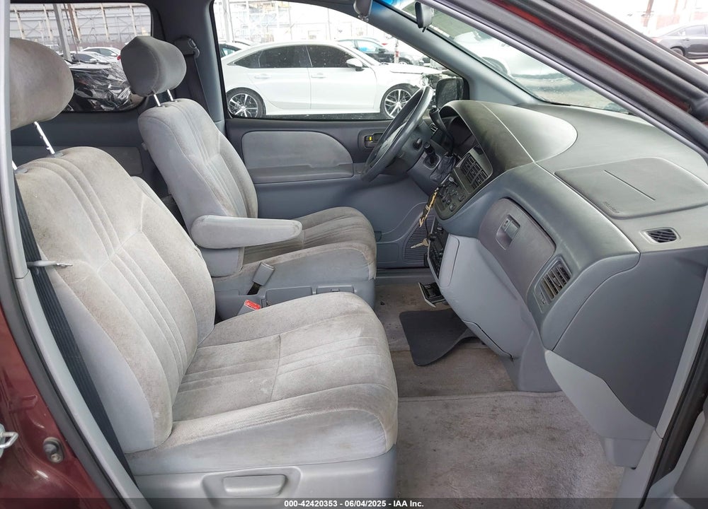 2000 TOYOTA SIENNA CE VIN: 4T3ZF19C9YU272076