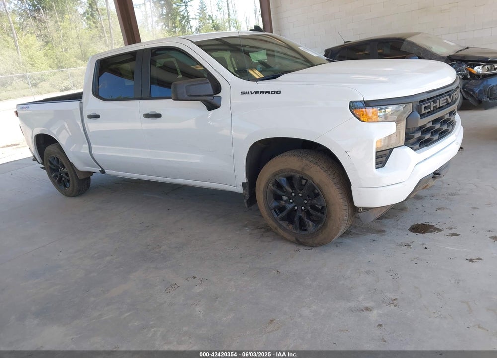 2023 CHEVROLET SILVERADO 1500 4WD STANDARD BED CUSTOM VIN: 1GCPDBEKXPZ212693