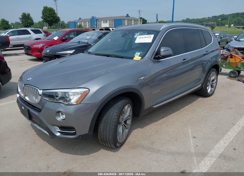 2017 BMW X3 VIN: 5UXWX9C38H0T22671