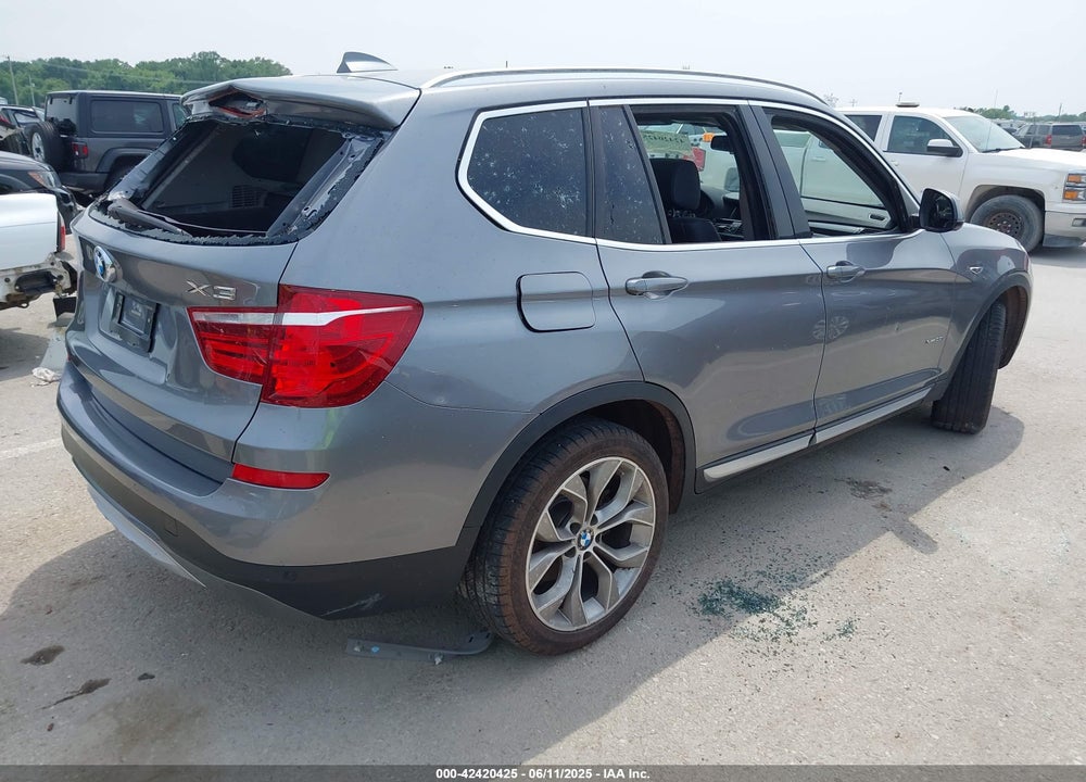 2017 BMW X3 VIN: 5UXWX9C38H0T22671