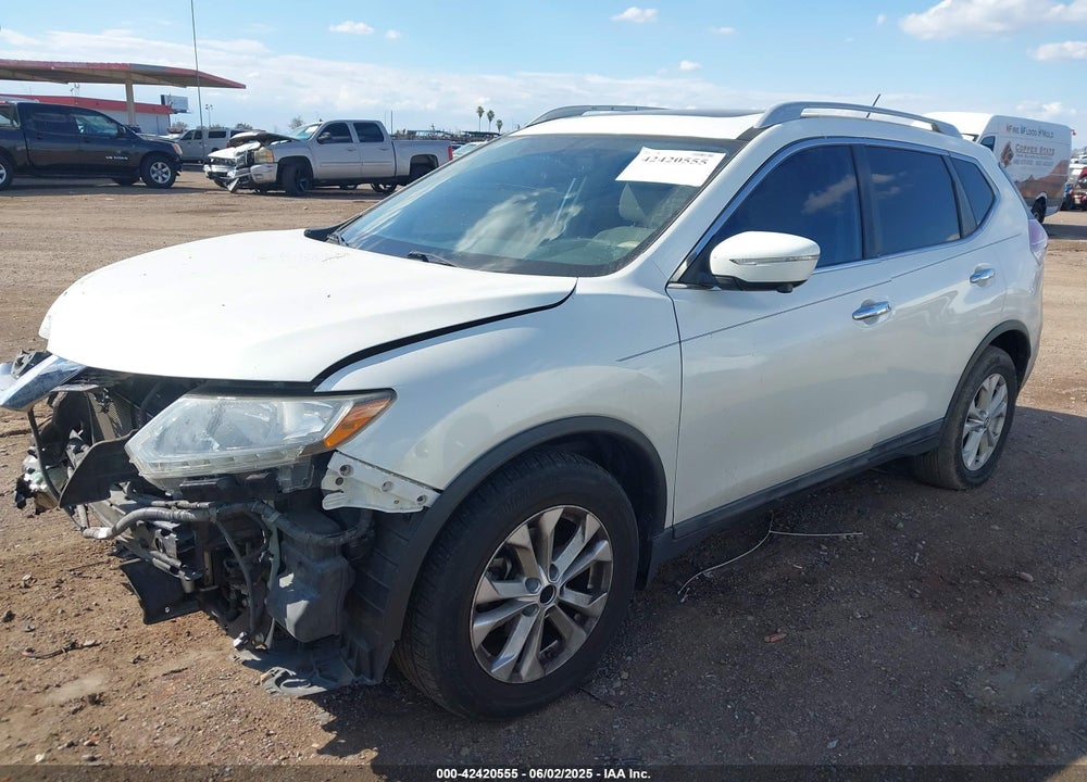 2015 NISSAN ROGUE SV VIN: 5N1AT2MT6FC873895