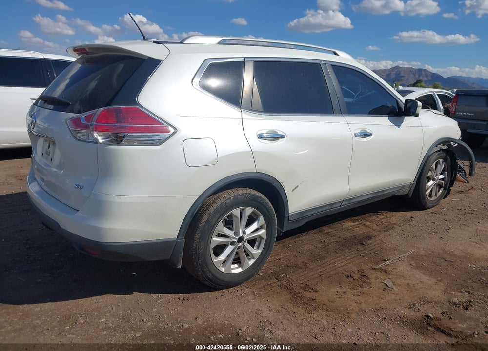 2015 NISSAN ROGUE SV VIN: 5N1AT2MT6FC873895