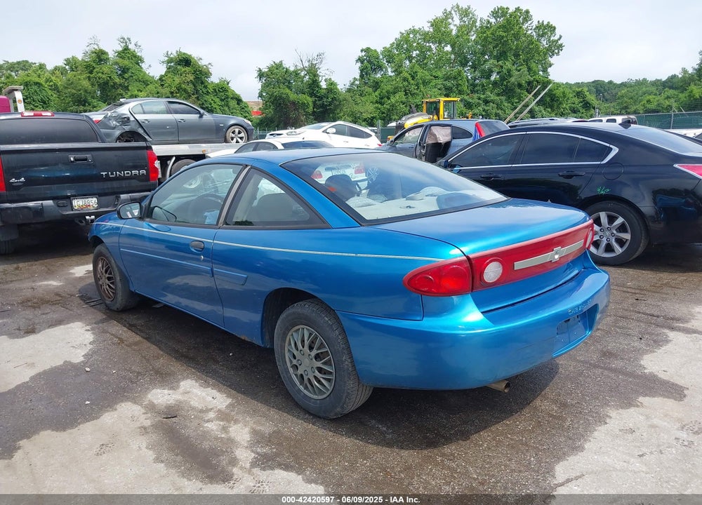 2003 CHEVROLET CAVALIER VIN: 1G1JC12F637325680
