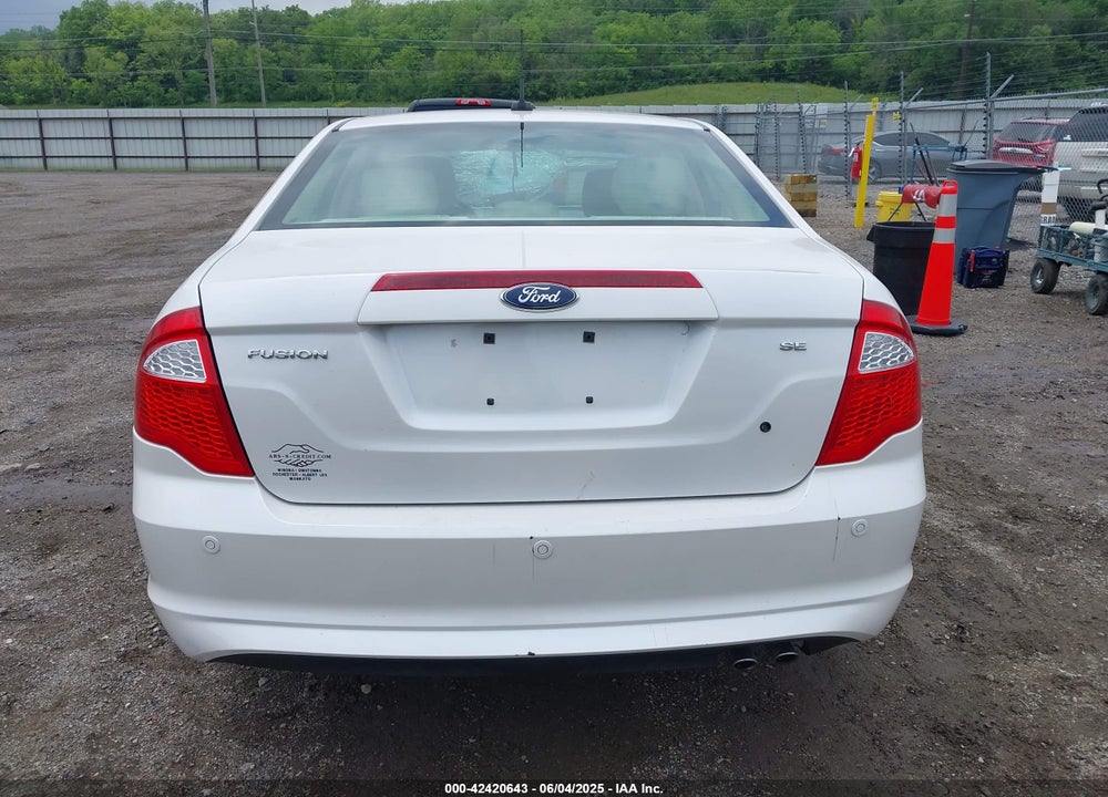 2011 FORD FUSION VIN: 3FAHP0HA4BR341549