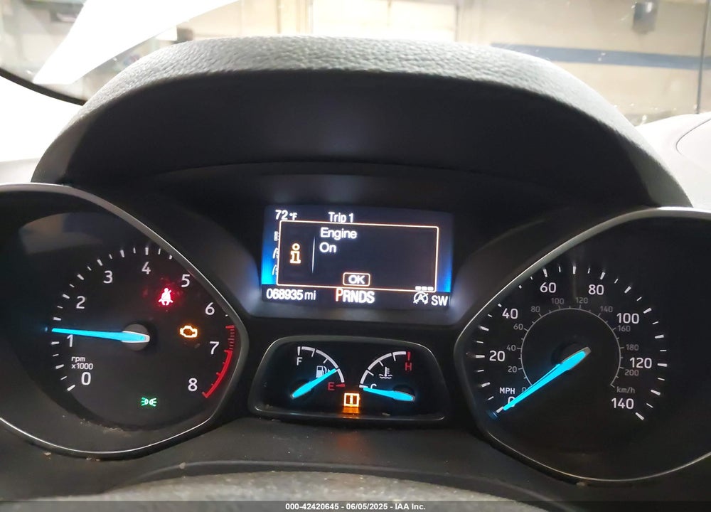 2017 FORD ESCAPE VIN: 1FMCU9GD7HUE81797