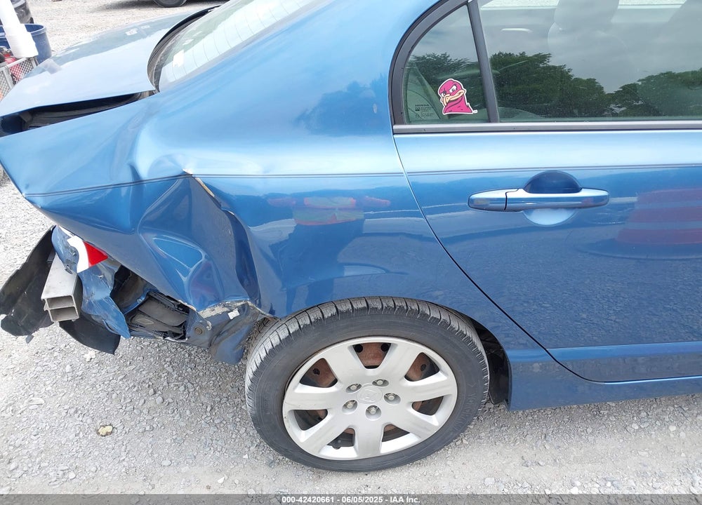 2007 HONDA CIVIC LX VIN: 1HGFA165X7L079655