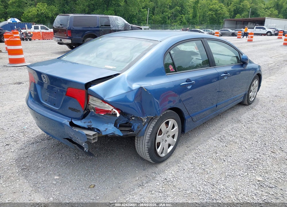 2007 HONDA CIVIC LX VIN: 1HGFA165X7L079655