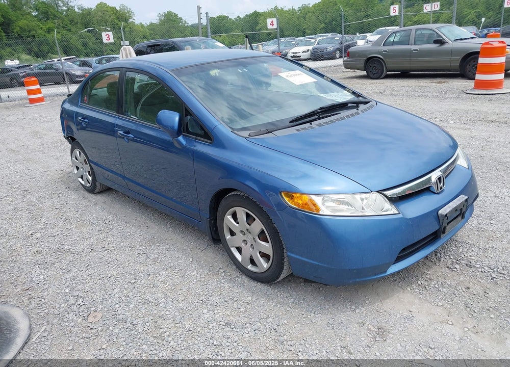 2007 HONDA CIVIC LX VIN: 1HGFA165X7L079655