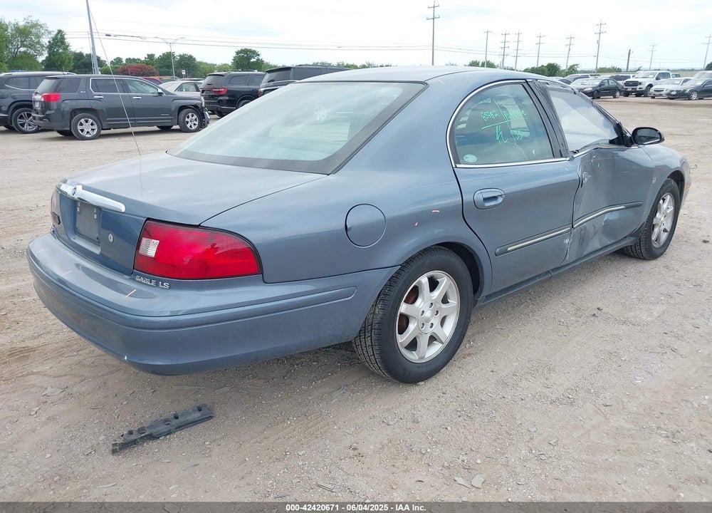 2000 MERCURY SABLE LS PREMIUM VIN: 1MEFM55S6YA616814