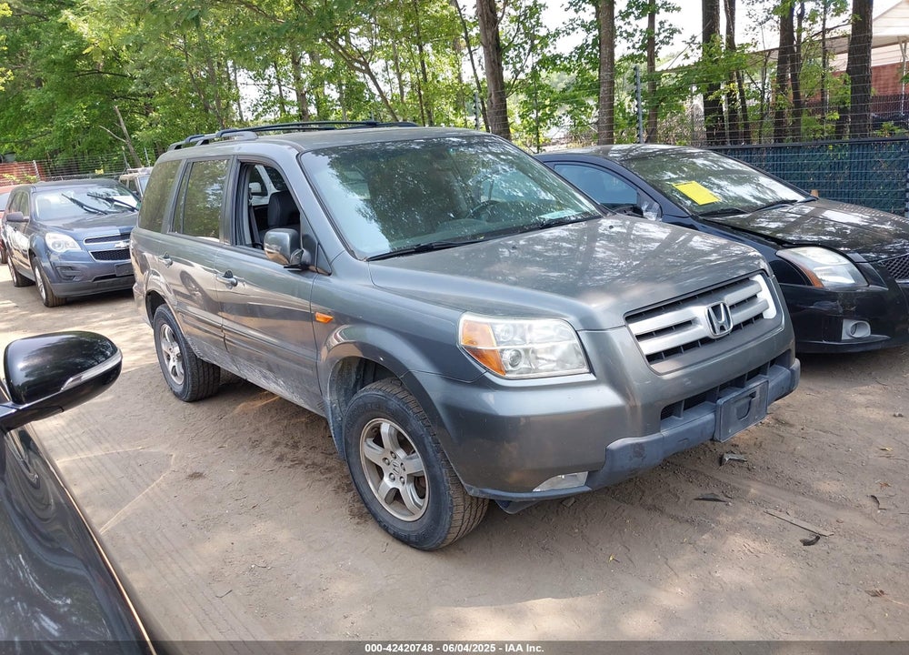 2007 HONDA PILOT EX-L VIN: 5FNYF18507B003645